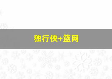 独行侠 篮网